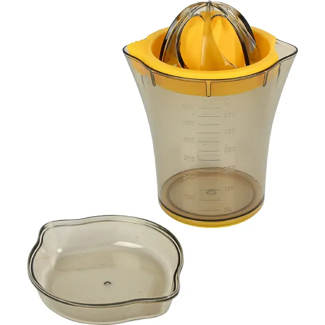 Benson Citruspers kunststof met opvangbak 200 ml en vruchtvleeszeef