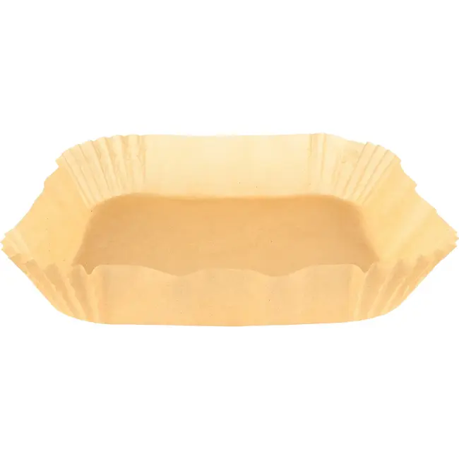 Benson Airfryer bakpapier vierkant 24 cm - 100 wegwerp bakjes set