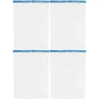 Benson Vacuüm opbergzakken roll up 70 x 50 cm - 4 herbruikbare zakken