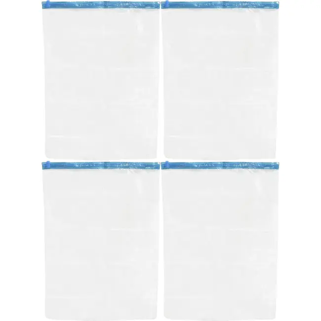 Benson Vacuüm opbergzakken roll up 70 x 50 cm - 4 herbruikbare zakken