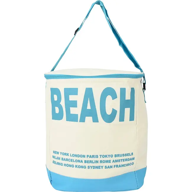 Benson Koeltas 20 liter blauw met schouderriem en aluminium isolatie