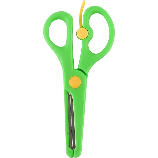 Benson Kinderschaar 13 cm met plastic punt en easy opening systeem
