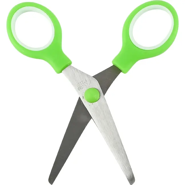 Benson Kinderschaar 13 cm met ronde punt voor creatief knippen
