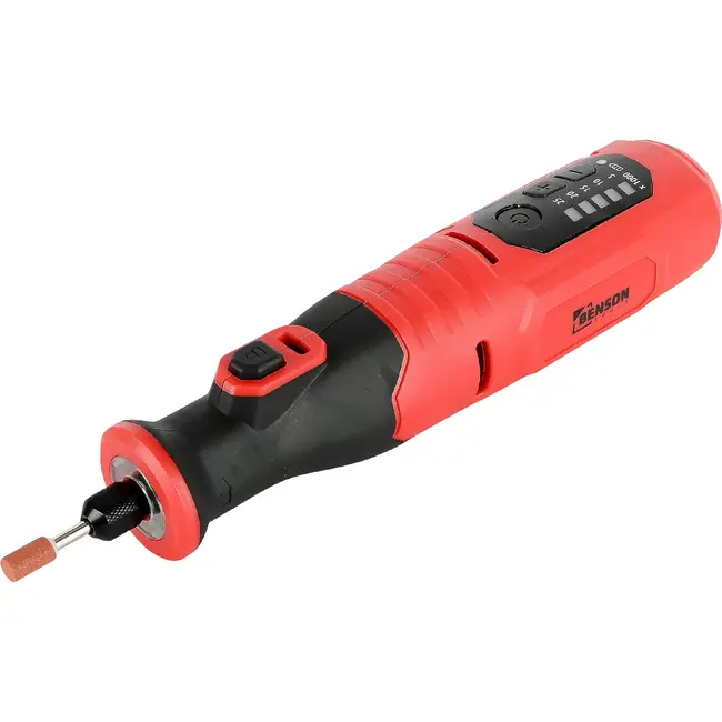 Benson Mini combitool slijpset 40-delig met 8 V, LED, USB-C en accessoires in stevige opbergbox