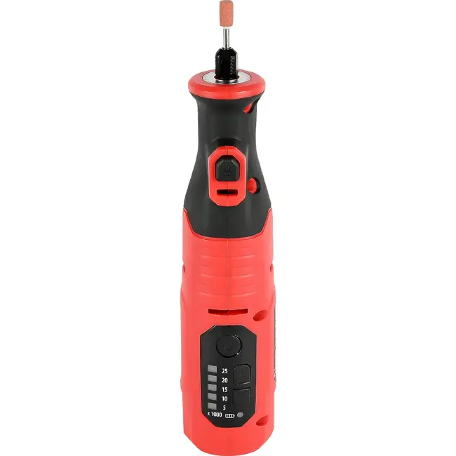 Benson Mini combitool slijpset 40-delig met 8 V, LED, USB-C en accessoires in stevige opbergbox