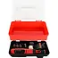 Benson Mini combitool slijpset 40-delig met 8 V, LED, USB-C en accessoires in stevige opbergbox