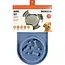 Benson Anti-schrokbak met drinkbak 17 cm, RVS en siliconen basis
