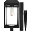 Benson Tuinlamp solar 50 cm zwart set van 2 met filamentverlichting