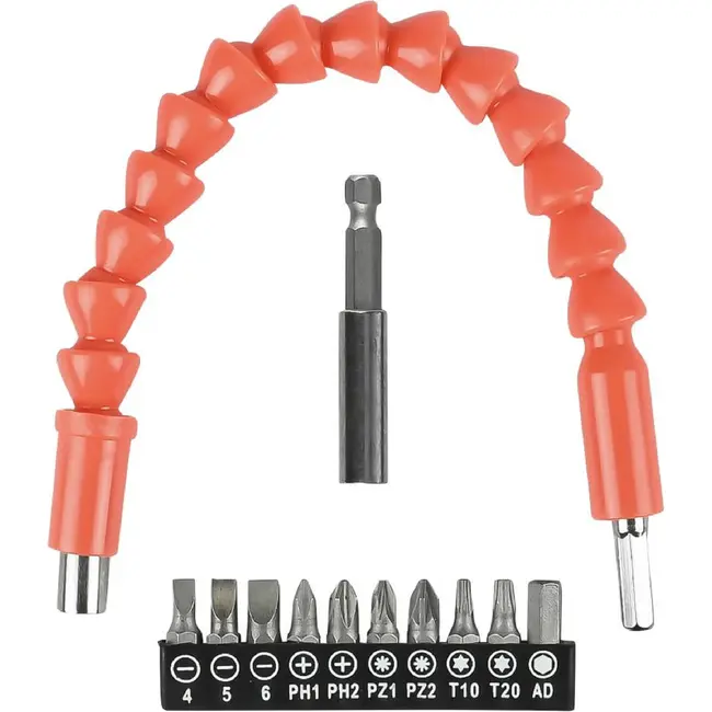Benson Flexibele bithouder 24-delig met 10 bits en verlengstuk