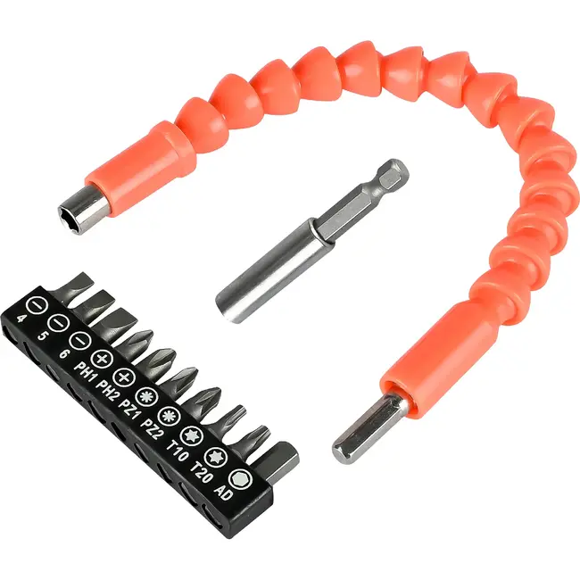 Benson Flexibele bithouder 24-delig met 10 bits en verlengstuk