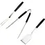 Benson BBQ set 3-delig RVS met vork, spatel en tang voor grillen