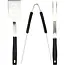 Benson BBQ set 3-delig RVS met vork, spatel en tang voor grillen