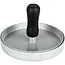 Benson BBQ-hamburgerpers 12 cm van aluminium met kunststof handvat