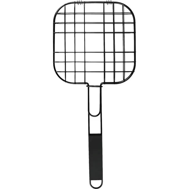 Benson BBQ-hamburgergrill 21 × 21 cm van ijzer met antiaanbaklaag