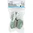Benson Navulling afwasborstel 2-in-1 met 2 schuursponzen en 2 borstelkoppen voor item 015762