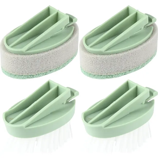 Benson Navulling afwasborstel 2-in-1 met 2 schuursponzen en 2 borstelkoppen voor item 015762