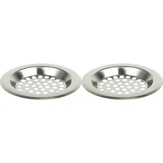 Benson Gootsteenzeef RVS 7,5 cm set van 2 voor keuken en badkamer
