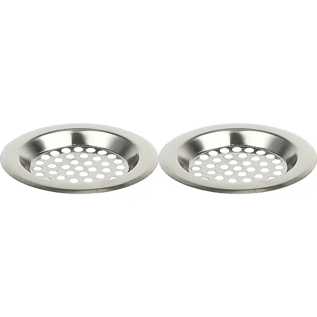 Benson Gootsteenzeef RVS 7,5 cm set van 2 voor keuken en badkamer
