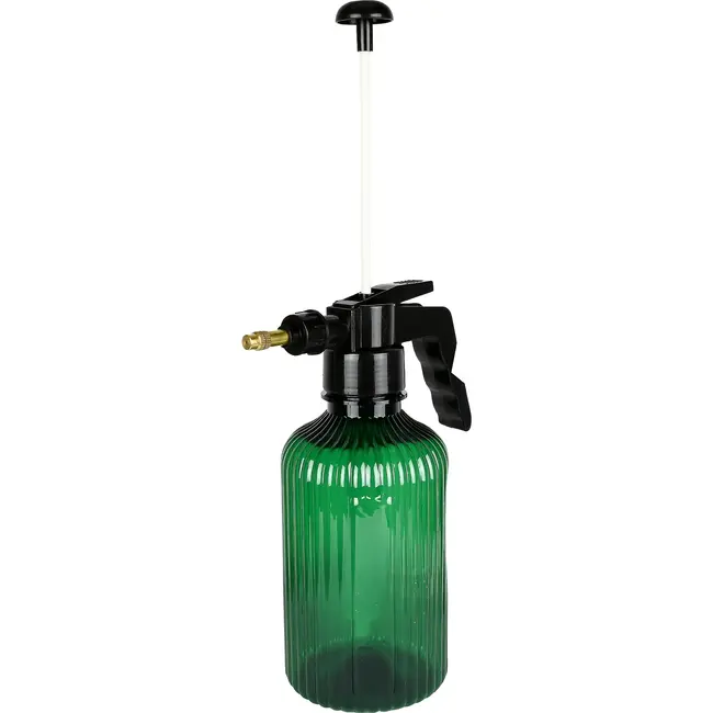Benson Plantensproeier hogedruk 1,5 liter groen met zwarte sproekop en handpomp voor planten