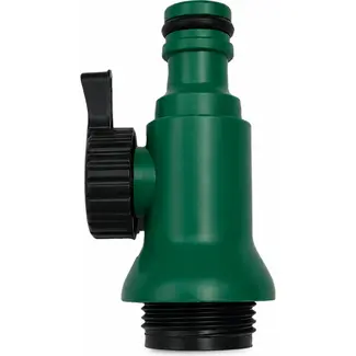 Garden Tools Verloopstuk Tuinslang Koppeling - 25,4 mm. (1") - Aan/Uit schakelaar
