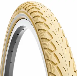 Deli tire Buitenband 26x1.75 - Creme - Reflectie - Anti-lek - Stadsfiets - Veiligheid