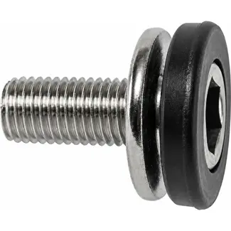 Falkx Crankbout inbus - M8x17 - Duurzaam metaal - Voor vierkante trapassen