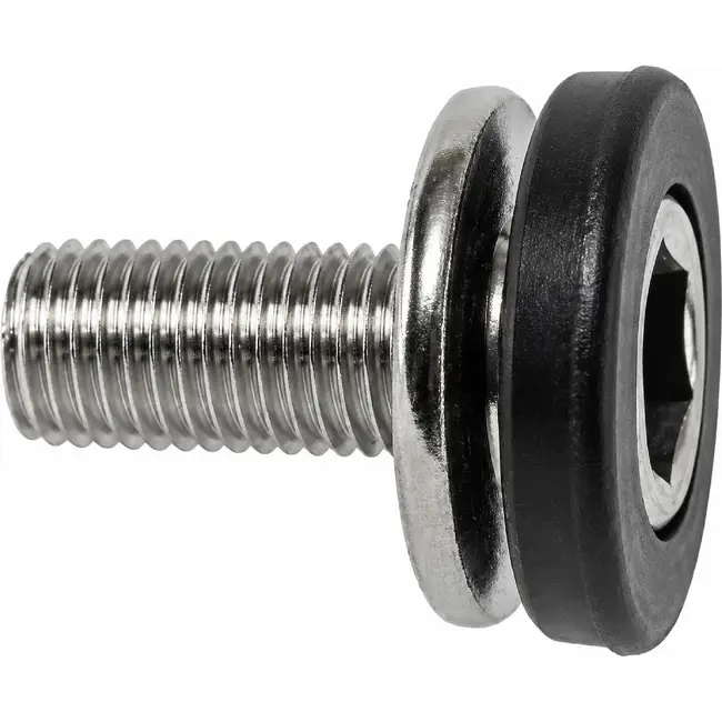 Falkx Crankbout inbus - M8x17 - Duurzaam metaal - Voor vierkante trapassen
