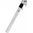 Post moderne Geveerde zadelpen ATB - Schokabsorptie - 27.2 mm - Zilver - 300 mm