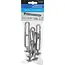 ProPlus Trapspanners - Rubberen knoop - 10,5 cm - Grijs - Set van 5