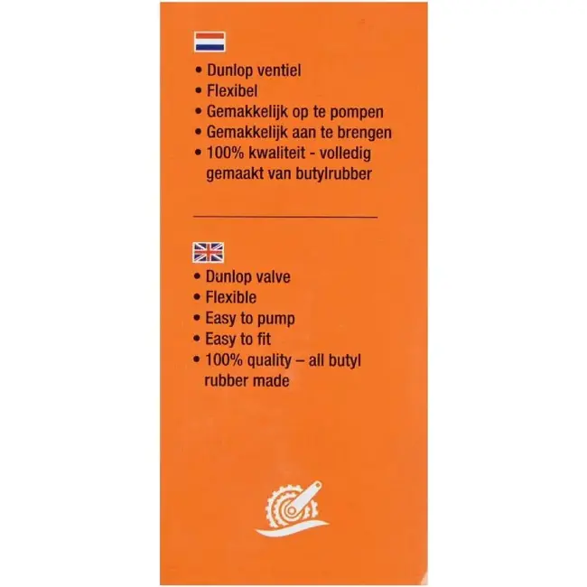 Benson Binnenband 26 x 1.75 - Butyl - Dunlop ventiel 40 mm - Zwart