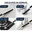 Benson Voegenborstel 22 cm met harde nylon haren en antislip handvat voor badkamer en keuken