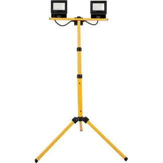 Hofftech Dubbele LED werklamp 2 x 20 W met statief van 1,5 meter