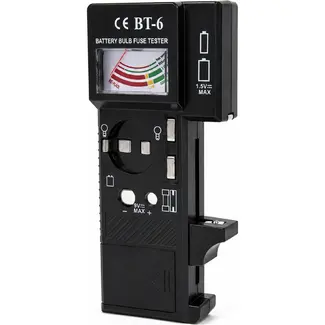 Benson Universele batterij-, lamp- en zekeringtester - compact en draagbaar