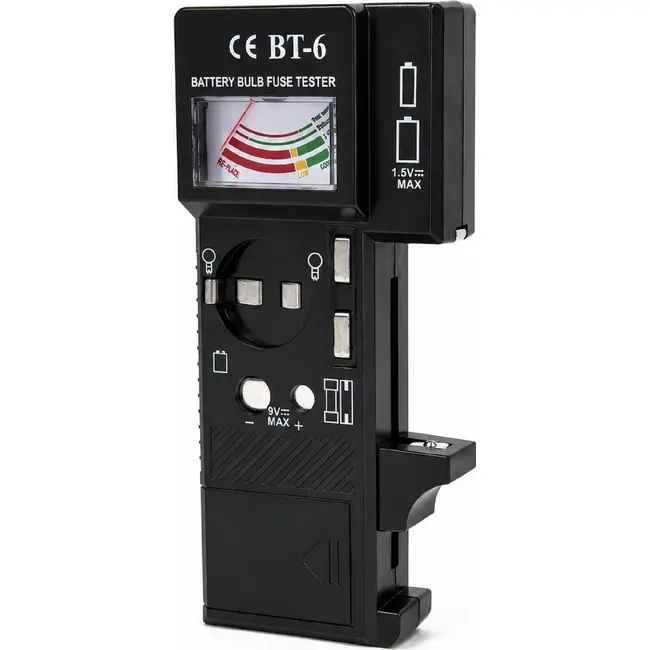 Benson Universele batterij-, lamp- en zekeringtester - compact en draagbaar