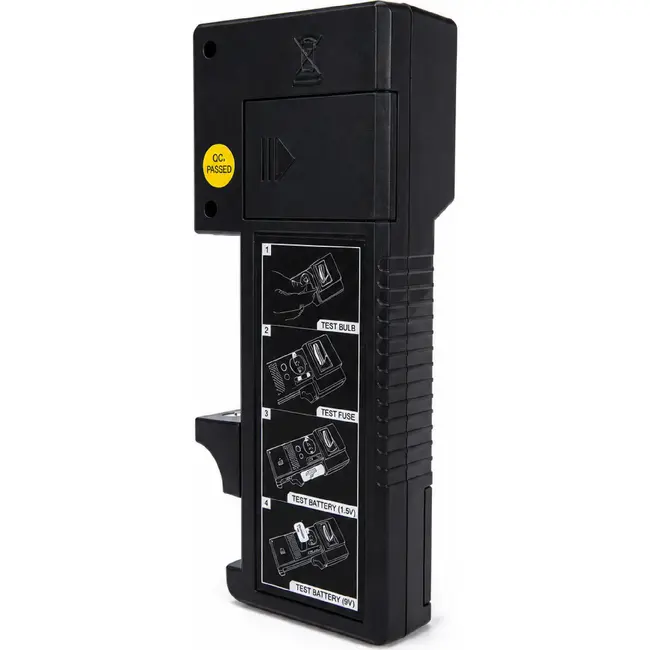 Benson Universele batterij-, lamp- en zekeringtester - compact en draagbaar