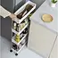 Ruhhy Opbergtrolley op Wielen – Ideaal voor Keuken en Badkamer