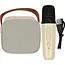 Benson Karaoke set met Bluetooth 5.3, draadloze microfoon, luidspreker en USB-C opladen voor karaoke