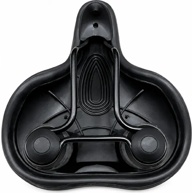 Selle Comfortabel fietszadel - waterdicht - schokabsorberend - unisex - bruin