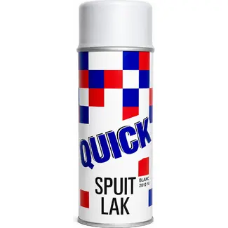 Quick Matte blanke lak - 400 ml - Sneldrogend - Voor binnen en buiten - Veelzijdig gebruik