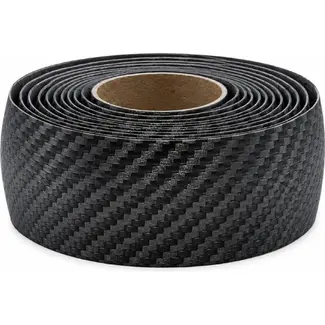 Velox Carbon-look stuurlint - 2,5 mm dik - 2 meter - zwart - inclusief afwerking en stuurdoppen
