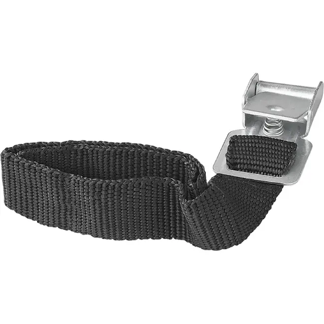 ProPlus Bindriemen met metalen gesp - 18 mm x 30 cm - zwart - set van 2