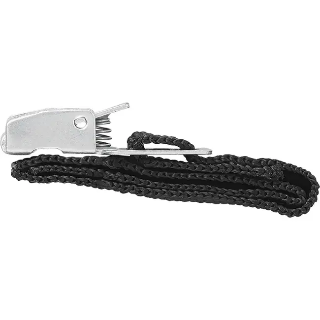 ProPlus Bindriemen met metalen gesp - 18 mm x 30 cm - zwart - set van 2
