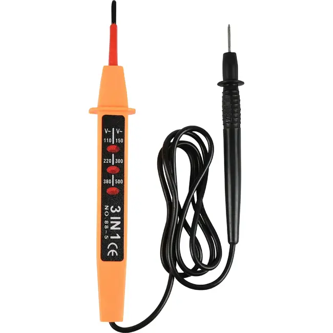 Benson Spanningzoeker - LED-indicator - 110-380 Volt - 90 cm kabel - Veilig en nauwkeurig