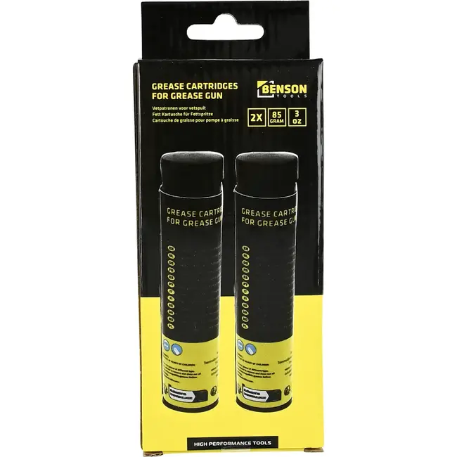 Benson Vetpatronen - Smeervet - Waterbestendig - Zuurvrij - 85 gram - 2 stuks