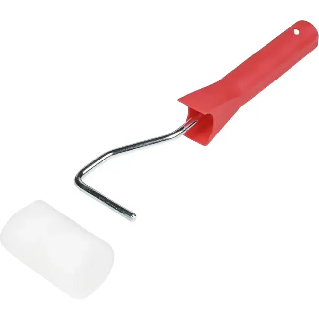 Benson Mini rollerbeugel - rechte vorm - schuimroller - 21.5 cm - Rood
