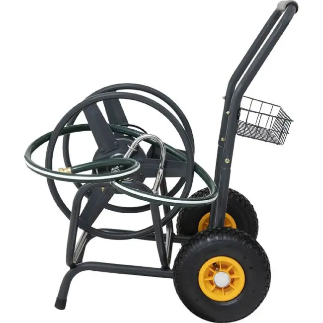 Topgear Slangenwagen met haspel voor 50 m 3/4 inch of 100 m 1/2 inch tuinslang