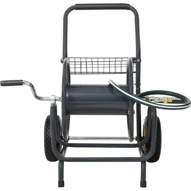 Topgear Slangenwagen met haspel voor 50 m 3/4 inch of 100 m 1/2 inch tuinslang