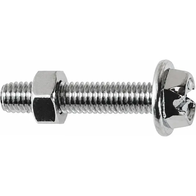 Bofix Spatbordbout M5x12 - Staal - Zilver - Set van 100