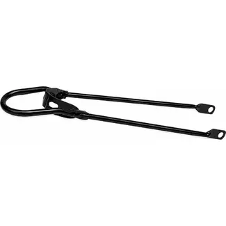 Kalloy Spatbordstang 28 inch mat zwart achter voor transportfiets