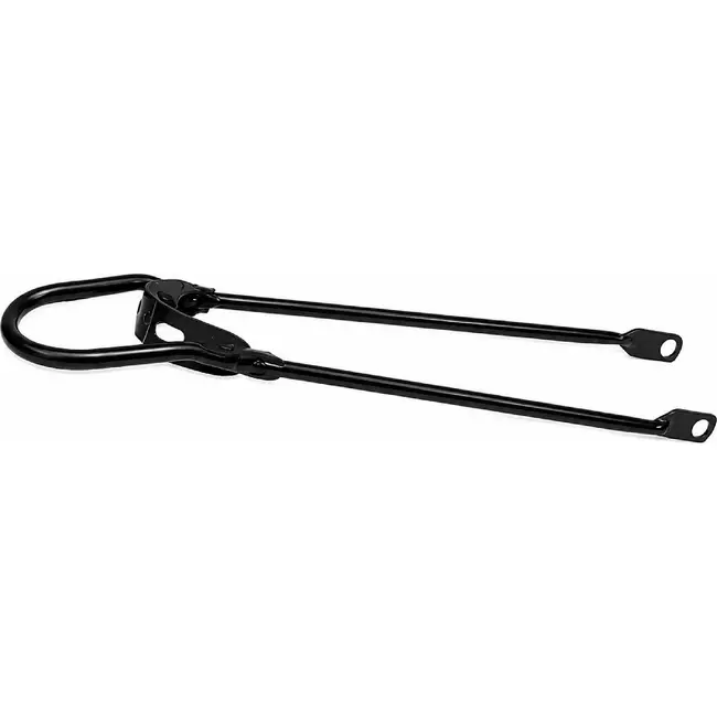 Kalloy Spatbordstang 28 inch mat zwart achter voor transportfiets